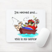 Funny Fishing Muismat (Met muis)