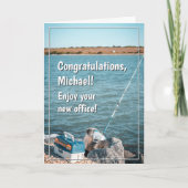 Funny Fishing Retirement Card Kaart (Voorkant)