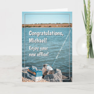 Funny Fishing Retirement Card Kaart