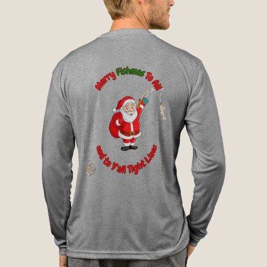 funny fishing shirt (Achterkant volledig)