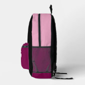 Funny Fishing Theme Bedrukte Rugzak (Rechts)