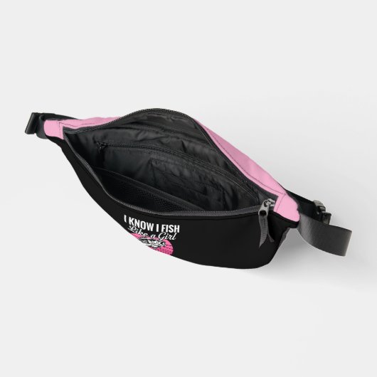Funny Fishing Theme Heuptasje (Open)