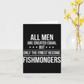 Funny Fishmonger Shirt_ Perfect Job & Work Gif Kaart (Gele Bloem)