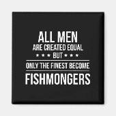 Funny Fishmonger Shirt_ Perfect Job &amp; Work Gif Magneet (Voorkant)
