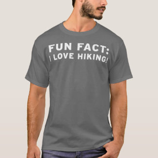 Funny Fit Active Healthy Gym Hiker Hike Gif T-shirt