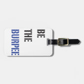 Funny Fitness Burpee Gym Humor Bagagelabel (Voorkant horizontaal)