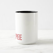 Funny Fitness Burpee Gym Humor Mok (Midden)