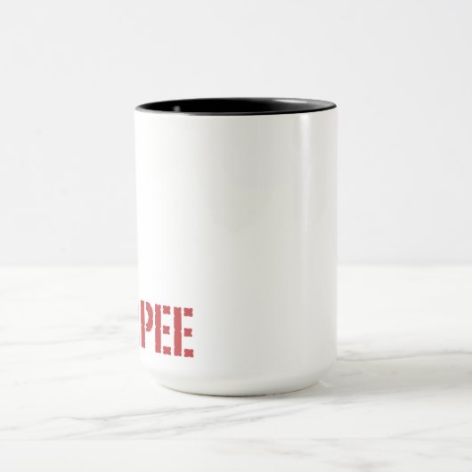 Funny Fitness Burpee Gym Humor Mok (Midden)