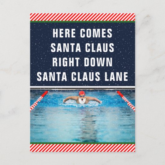 Funny Fitness Center kerstBriefkaart Briefkaart (Voorkant)