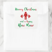 Funny Fitness Fitmas Kerst Trainer Sticker (Tas)