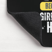 Funny Fitness Gym I Workout Because My Girlfriend  Muismat (Hoek)