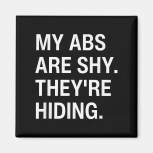 Funny Fitness Gym Motivatie Fitness T Shirt Wor Magneet