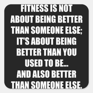 Funny Fitness Gym Motivatie Sticker