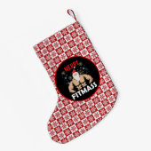 Funny Fitness - Met Kerstmis trainer Gym Kleine Kerstsok (Achterkant (Hangend))