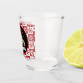 Funny Fitness - Met Kerstmis trainer Gym Shot Glas (Rechts)