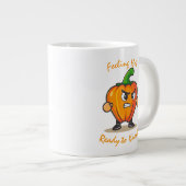 Funny Fitness Mok - Bepaald Bell Pepper ontwerp (Voorkant rechts)