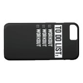 Funny Fitness Motivatie Gezegde Case-Mate iPhone Case (Achterkant (Horizontaal))