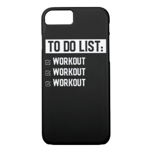 Funny Fitness Motivatie Gezegde iPhone 8/7 Hoesje