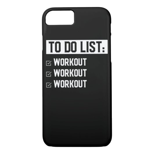 Funny Fitness Motivatie Gezegde Case-Mate iPhone Case (Achterkant)