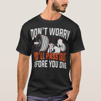Funny Fitness Trainer Gift Gym Workout Personal Tr T-shirt