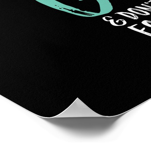 Funny Fitness Workout Enkelen genomen op Gym Poster (Hoek)