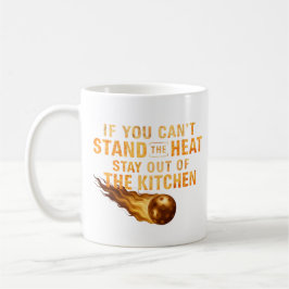 Funny Flaming Pickleball Kitchen Graphic Dink Life Koffiemok
