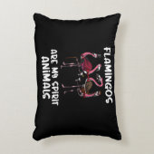 Funny Flamingo Birds Spirit Animal Accent Kussen (Voorkant(Verticaal))