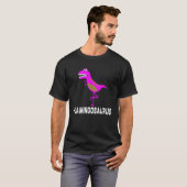 Funny Flamingo Dinosaur Dino Flamingosaurus Gift T-shirt (Voorkant volledig)