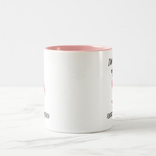 Funny Flamingo Flocking ReDED Gift Coffee Mok (Center)