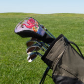 Funny flamingo golfheadcover (Insitu)