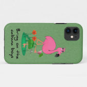 Funny Flamingo iPhone 5 Hoesje (Achterkant (horizontaal))
