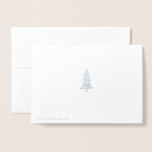 Funny Flamingo Kerstmis Folie Kaarten (Met envelop)