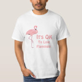 Funny Flamingo Lovers T-shirt (Voorkant)