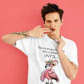 Funny Flamingo Rodeo Drag Queen LGBTQ T-shirt