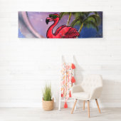Funny flamingo spandoek (Insitu)