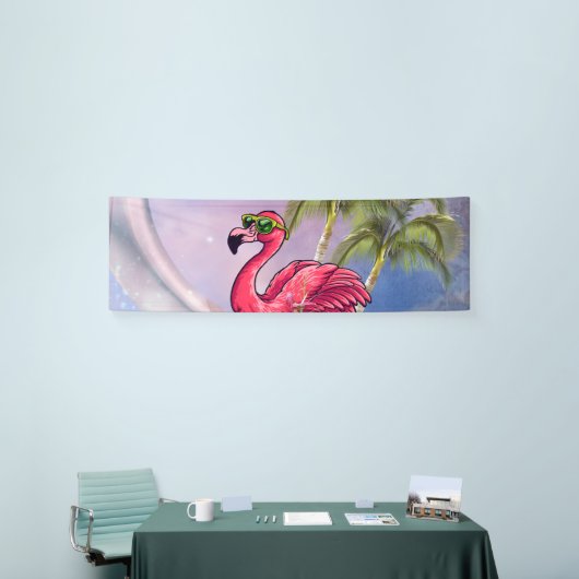 Funny flamingo spandoek (Beurs)