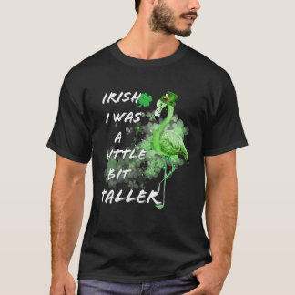 Funny Flamingo St. Patrick's Day T-shirt, Notre Da T-shirt
