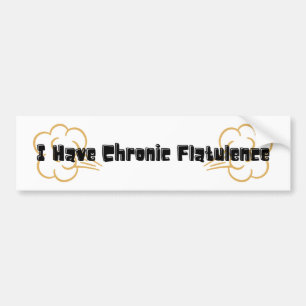 Funny Flatulence Farting Bumpersticker