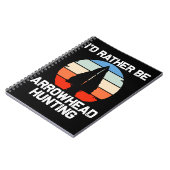 Funny Flint Arrowiads Stone Collecting Notitieboek (Linkerzijde)