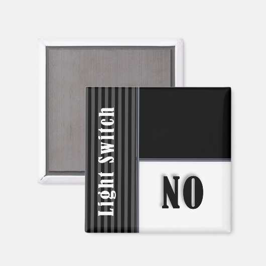 Funny Flip Magnet - Light Switch Status (Voorkant / Achterkant)