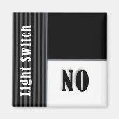 Funny Flip Magnet - Light Switch Status (Voorkant)