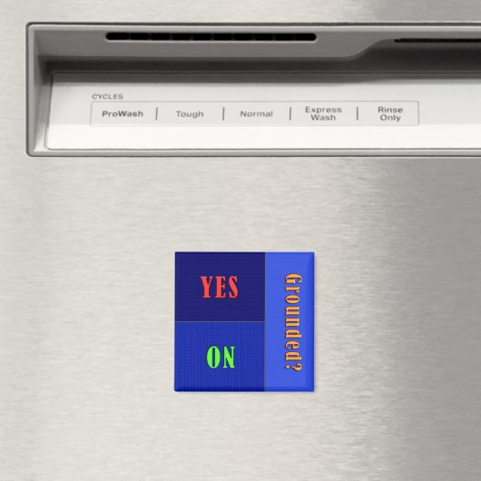 Funny Flip Magnet - Status gegrond (Insitu (Vaatwasser))