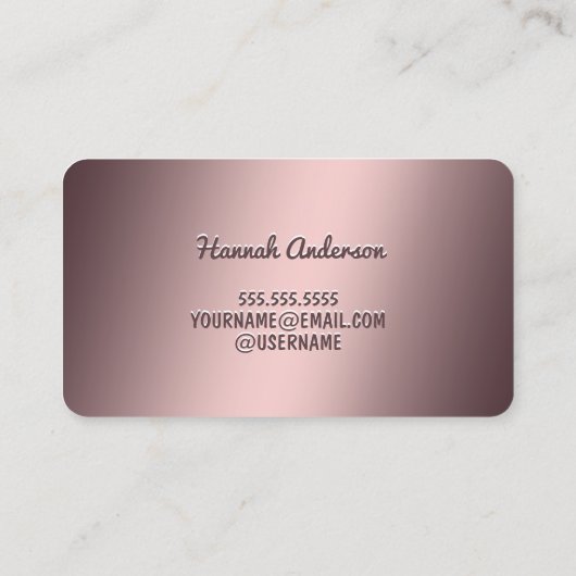 Funny Flirting Visitekaartje (Achterkant)