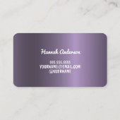 Funny Flirting Visitekaartje (Achterkant)