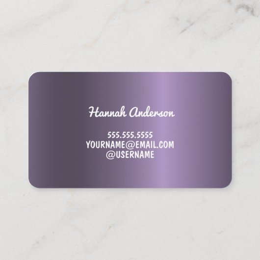 Funny Flirting Visitekaartje (Achterkant)