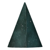 Funny Floating Ghost met Blue Top Hat Skull Feesthoedjes (Achterkant)