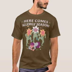 Funny Flora Spring Floral Sunflower Season T-shirt