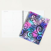 Funny floral art planner (Display)