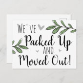 Funny Floral, speciaal ontwikkeld Briefkaart (Voorkant / Achterkant)