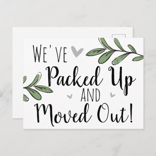 Funny Floral, speciaal ontwikkeld Briefkaart (Voorkant / Achterkant)